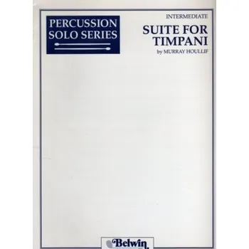 Houllif, Murray: Suite for Timpani