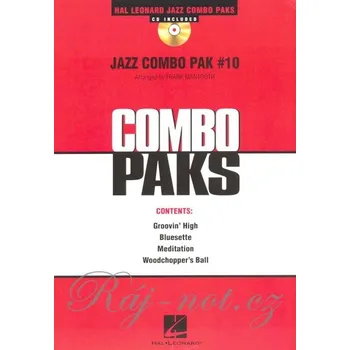 Hudebniny JAZZ COMBO PAK 10 + Audio Online / malý jazzový soubor