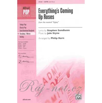 Everything's Coming Up Roses (from GYPSY) / SATB* + piano