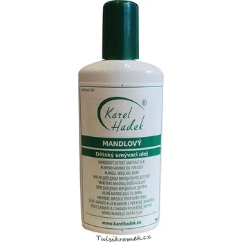 Dětská kosmetika KAREL HADEK MANDLOVÝ DĚTSKÝ UMÝVACÍ OLEJ 200ml