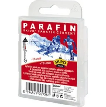Zimní sport SKIVO Parafín 40 g červený (1°a vyšší)