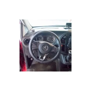 Autopotah Potah na volant design Soft Skin elastický Large barva černá - pro volanty o průměru 39-41cm