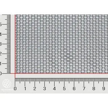 Plech Tahokov TR 6 x 3,4 x 1 mm, 0,5x1250x2500mm, Tahokov z pozinkovaného plechu DX51D+Z - DX55D