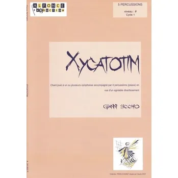 Xycatotim by Gianni Sicchio - percussions quintet / skladba xylofon a čtyři bicí nástroje