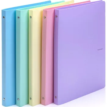 Archivační box pořadač A4 PASTELINI 4kroužek polypropylen, hřbet 20mm - modrá