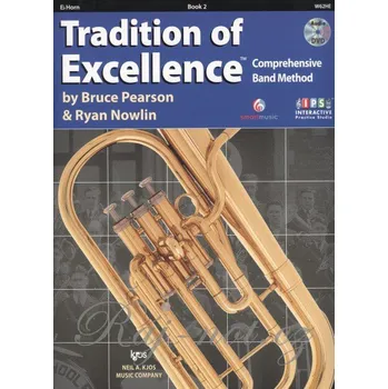 Hudebniny Tradition of Excellence 2 + DVD / Eb Horn (lesní roh)