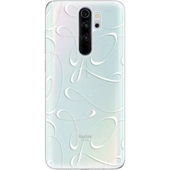 Pouzdro na mobilní telefon Odolné silikonové pouzdro iSaprio - Fancy - white - Xiaomi Redmi Note 8 Pro