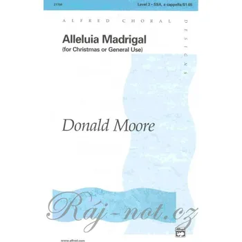 ALLELUIA MADRIGAL - pro sbor SSA a cappella