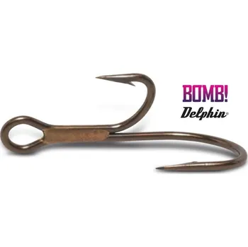 Rybářský háček Delphin dvojháčky BOMB! MultiHook Double - 6 ks velikost: 1
