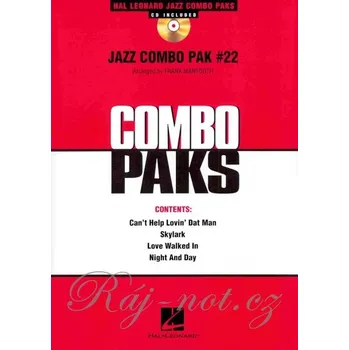 Hudebniny JAZZ COMBO PAK 22 + Audio Online / malý jazzový soubor