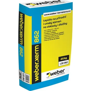Průmyslové lepidlo Saint-Gobain Construction Products CZ a.s. Lepidlo weber.xerm 862 25 kg