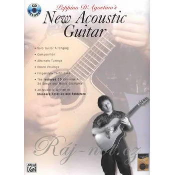 New Acoustic Guitar by Peppino D'Agostino / kytara + tabulatura