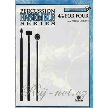 4/4 FOR FOUR - PERCUSSION ENSEMBLE intermediate