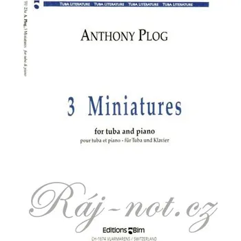3 MINIATURES - PLOG ANTHONY
