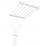 Aldotrade Ideal 7 tyčí 140 cm