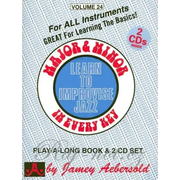AEBERSOLD PLAY ALONG 24 - MAJOR & MINOR IN EVERY KEY + CD