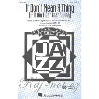 IT DON´T MEAN A THING / SATB
