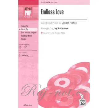 ENDLESS LOVE - pro sbor SATB a klavír/ akordy