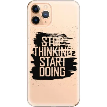 Pouzdro na mobilní telefon Odolné silikonové pouzdro iSaprio - Start Doing - black - iPhone 11 Pro