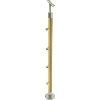 Zábradlí Hahn Steel Sloupek 42 x 970mm dub surový
