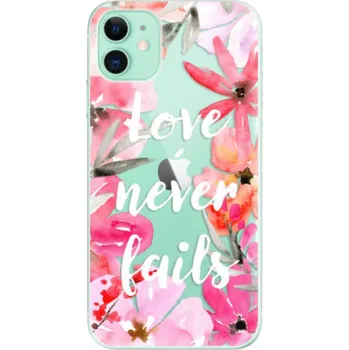 Pouzdro na mobilní telefon Odolné silikonové pouzdro iSaprio - Love Never Fails - iPhone 11