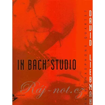 IN BACH'S STUDIO - saxophone quartet (SATB)