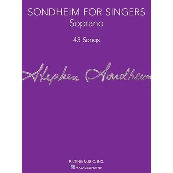 Sondheim For Singers: Soprano