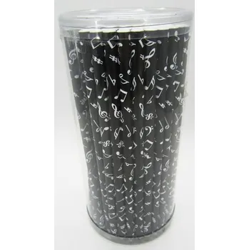 Tužka černá barva s potiskem hudební značky