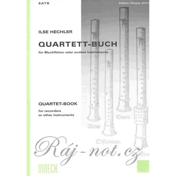 QUARTET-BOOK for recorders (SATB) or other same tune instruments
