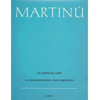 Klavírní skladby od Martinů Bohuslav