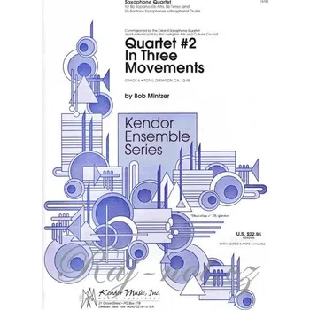 Quartet 2 In Three Movements - sax quartet (SATB)