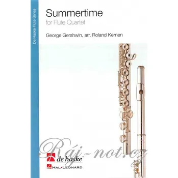 SUMMERTIME for Flute Quartet / kvarteta pro příčné flétny