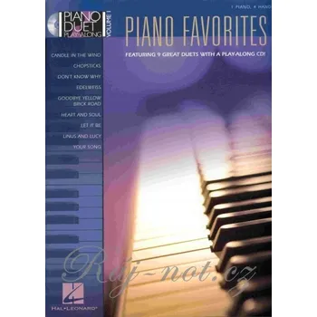 Piano Favorites pro čtyřruční klavír