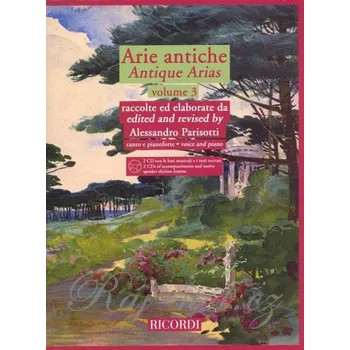 ARIE ANTICHE 3 + 2x CD / zpěv + klavír