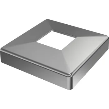Zábradlí Hahn Steel Krycí rozeta 108x108 mm, pro profil 40x40 mm, brus