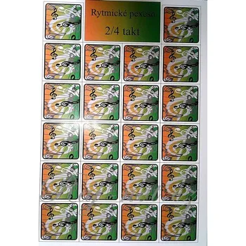 Pexeso pro nejmenší muzikanty Rytmické 2/4 takt