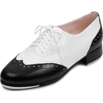 Dámská sálová obuv Bloch,Charleston - stepařská obuv S0341L, bílá/černá 36