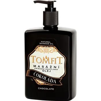Masážní přípravek Tomfit Chocolate přírodní masážní olej 500 ml