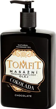 Masážní přípravek Tomfit Chocolate přírodní masážní olej 500 ml