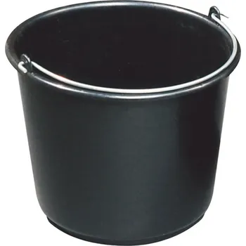 Zednická nádoba Levior Zednické plastové vědro černé