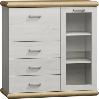 Komoda Recenze Casarredo Kora K8 divoký dub/bílý jasan