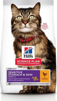 Krmivo pro kočku Hill's Feline Adult Sensitive Stomach & Skin Chicken 7 kg