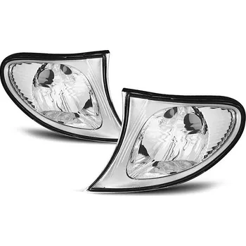 Směrový světlomet Blinkry přední BMW E46 01-05 Limo/Touring chrom