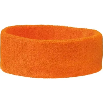 Sportovní čelenka Daiber - čepice Čelenka froté Terry Headband Barva: Oranžová