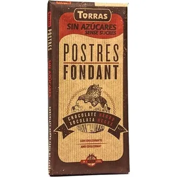 Torras Čokoláda na vaření bez cukru 200 g Čokoláda Torras Čokoláda na vaření bez cukru 200 g