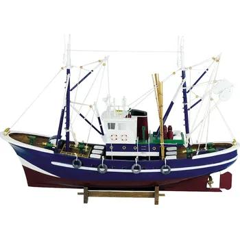 autíčko SEA CLUB Model modré rybářské lodě 58 cm 5106