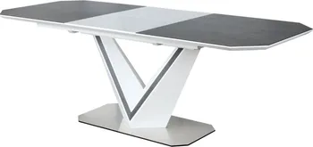 Jídelní stůl Casarredo Valerio  šedý/bílý