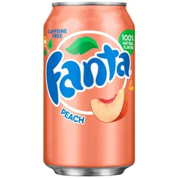 Limonáda The Coca-Cola Company Fanta Peach 355 ml
