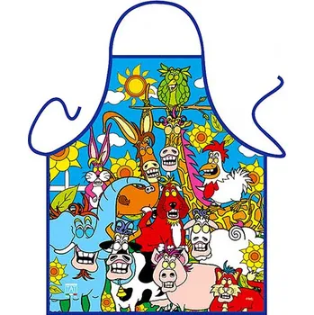 Kuchyňská zástěra Dětská zástěra Veselá zvířátka