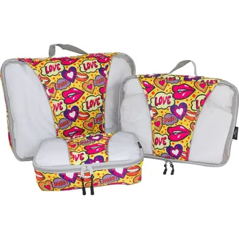 Sada cestovních organizérů MIA TORO MA-039 Pop Love